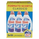 DIXAN Liquido Classico 360° Tripack 57 Lav. (3x19)